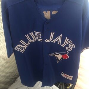 Authentic RA Dickey Blue Jays Jersey